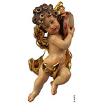 Angelo putto con tamburello art.79046-4H